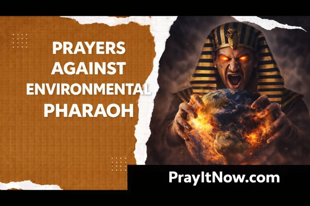 Prayers Against Environmental Pharaoh