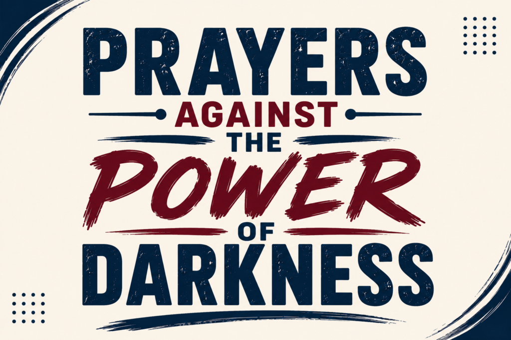 The kingdom of darkness is a spiritual system organized by Satan to oppose the purpose of God in the lives of His people.