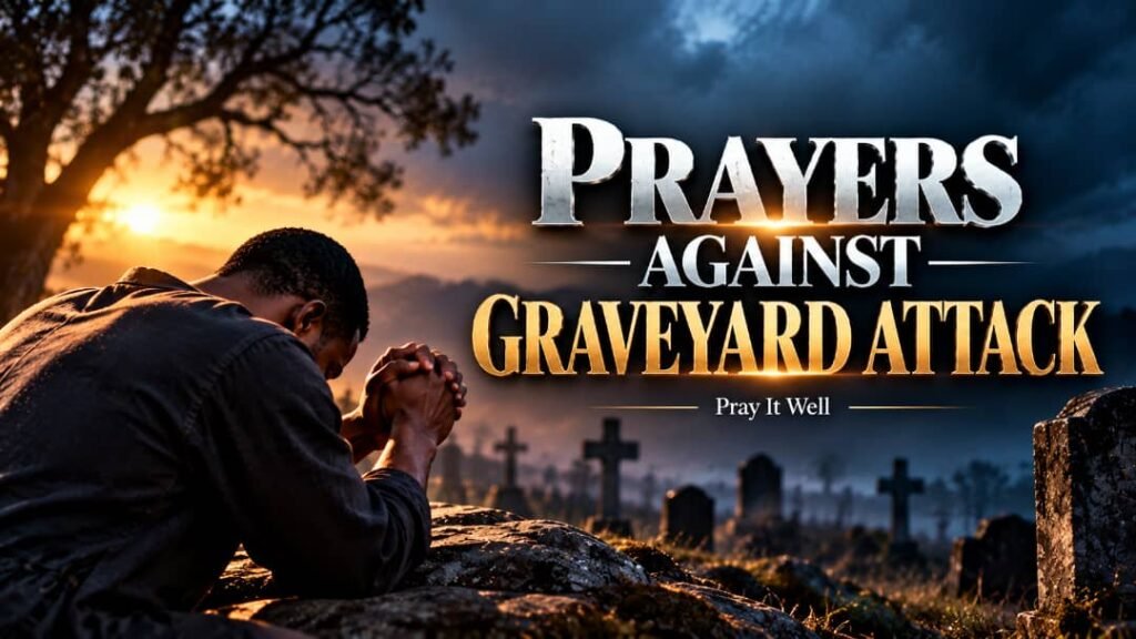 The subject of “graveyard attacks” is often understood in Christian prayer as a symbol of death, fear, oppression, recurring nightmares.