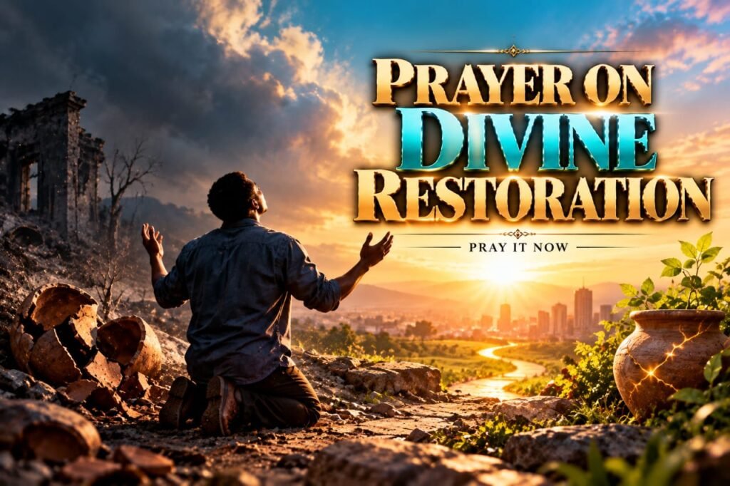 Divine restoration is one of the most powerful expressions of God's mercy, faithfulness, and ability to bring beauty out of brokenness.